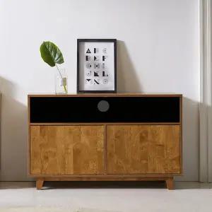 토니아 고무나무원목다리 LPM 800 거실장 다용도수납장