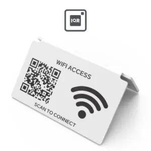 [텐바이텐]아이큐알 와이파이 안내판 큐알코드 스탠딩안내판 아크릴안내판
