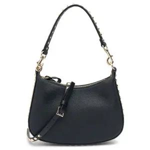 발렌티노 그레인 가죽 스몰 락스터드 호보백 3W2B0M37-TAG-0NO