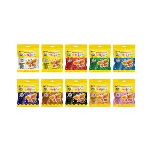 아모스 탱탱 아이클레이 키즈 50g 10색 세트