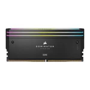 [에스투씨엔아이]CORSAIR DDR5-6400 CL32 Dominator Titanium BLACK 패키지 (96GB(48Gx2))