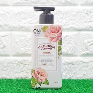 온더바디 캐시미어 퍼퓸 스위트러브 바디로션 400ml 1개
