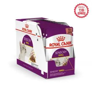 로얄캐닌 고양이사료 센서리 스멜 [그레이비] 파우치 85g 12개 (1BOX)