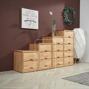 포린 엘다 원목 3단 미니서랍장