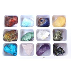 12p 천연보석 광물관찰시트 보석관찰 실험키트 놀이