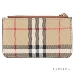 [롯데백화점]버버리 라프리마 체크 스트랩 코인 케이스 8070420