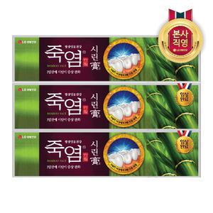 죽염 시린고 치약 120g x 3개