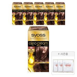 사이오스 올레오크림 2P 펄핑크, 6개 + 증정(염색키트, 3개)