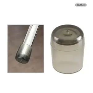 의자캡 원형 반투명 1157 25x30x18 4개입 WC13EBC