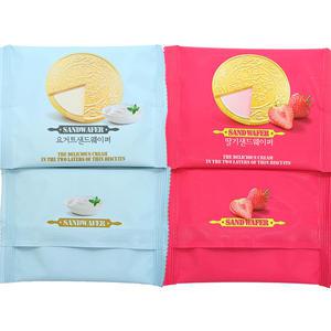 위드쿡 샌드웨이퍼 요거트 30개입+딸기 30개입