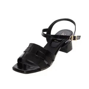 [NS홈쇼핑][소다] 소다제화 여성 흑색 가죽메쉬 스트랩 샌들 ALD406 KA-10[34385679]