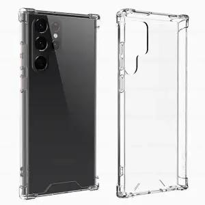 르랑 갤럭시S24 울트라 투명 범퍼 케이스 B 변색없는 젤하드 젤리 핸드폰CC10F-35