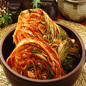 100% 신안 천일염 사용/특허 받은 국산 자색 고구마 포기김치 3kg