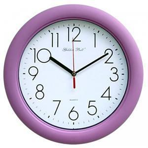 [무료배송/제조한국] 고급 무소음 보라 벽시계 32cm 제조한국 무소음시계 원형시계 국산시계 인테리어시계
