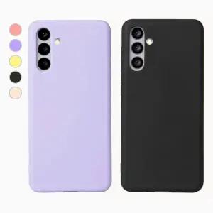 르랑 갤럭시S24 플러스 + 실리콘 케이스 B 범퍼 젤리 슬림 핸드폰휴대폰CC01G-34