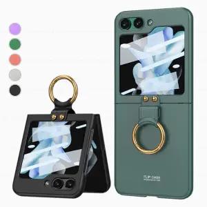 르랑 갤럭시 Z플립5 슬림 링 케이스 B 제트 지플립 flip nfc 하드CC08J-24 z5 겔럭시 폴립 범퍼