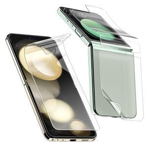 케이맥스 갤럭시 Z 플립5 TPU 풀커버 우레탄 액정 보호필름 풀세트 2세트