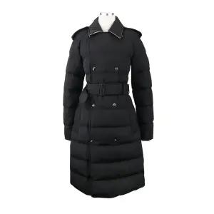 버버리 8097869 미드 렝스 나일론 퍼퍼 코트 블랙