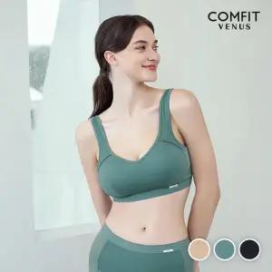 [컴핏비너스] 미디 서포트 스포츠 브라 A~D컵 3컬러(YSETB018)