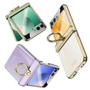 [엘라딕]갤럭시 Z플립6 Z플립5 Z플립4 케이스 강화유리 풀커버 마그네틱 힌지보호 핑거링 액정보호