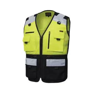 티뷰크 형광 텍티컬 조끼 TBS-5012 작업복 회사 근무복 야간 작업 단체 방범