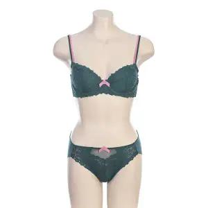 갤러리아 [바바라]플로럴 레이스 부직포 브라 헴팬티 세트(ABR4435 ABP4435H GR)