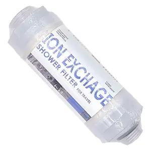 씨엘제로 석회수필터 샤워기 여행용 양이온교환수지 샤워 필터 CLIEX-7D