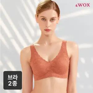 앤왁스 꿈의브라 앤틱 레이스 런닝형 2종 여성 심리스 브라