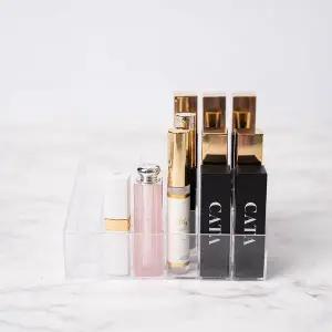 투명 립스틱 칸칸 진열대 정리함 24구 WF296A5