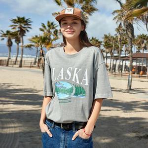 플루크 알레스카 피그먼트 반팔티 FST722 / 5color W