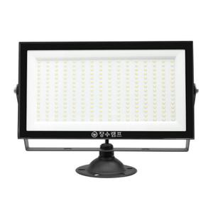 장수램프 LED 투광기 100W 블랙 투광등 간판등 공장등 방수