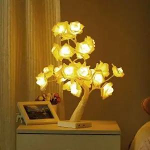 건전지+USB LED 무드등 장미 단스탠드 WFFWSGU