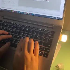 USB 미니 LED 무드등 전구색 WDB406D