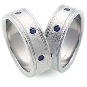 T-303 CO 티타늄 커플링 반지 이니셜무료 무료배송 맞춤제작 평생AS