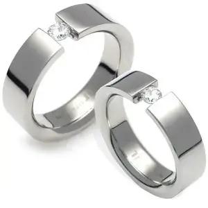 T-704 CO 티타늄 커플링 반지 이니셜무료 무료배송 맞춤제작 평생AS