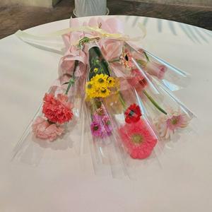 생화 한송이 포장 꽃 택배 장미 카네이션 거베라 한송이 꽃배달싼곳 답례품 선물