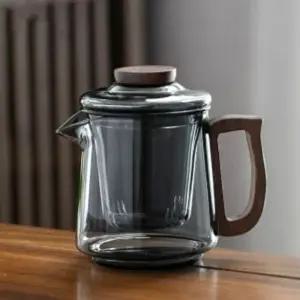 차의계절내열유리차포트유리다관티팟 (WFHWOTM)