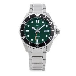 [카시오] 남성 아날로그 흑새치 메탈 손목 시계(MDV 107D 3A2VDF)