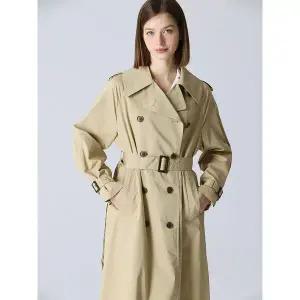[하프클럽/]코튼 클래식 트렌치코트 (택가격 428000원)