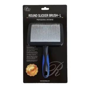 리케이 라운드 슬리커 브러쉬 L 강아지 미용 털관리 (WFHYO2I)