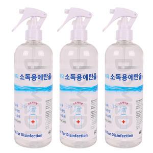두원 메딕 뿌리는 소독용 에탄올 스프레이 500ml 3개