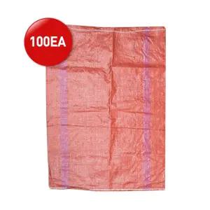 100장 가드맨 폐기물 마대자루 포대자루 PP마대 (끈있음) 특 90kg 75x110cm