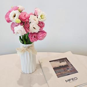 [꽃같은하루] 핑크 리시안셔스 꽃다발 생화 택배 리시안서스 온라인꽃집