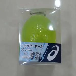 [하프클럽/기타]asic 아식스 4피스 (4겹) 파크골프공 파크볼 (연그린 연두색).