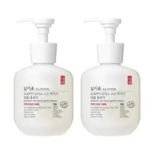 일리윤 프로바이오틱스 스킨배리어 젠틀클렌저 300ml 2개 /여성청결제