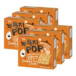 농심 누룽지팝 달콤한맛 142gx6개