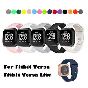 안경 스트랩 실리콘 시계 밴드 Fitbit Versa Lite 스페셜 에디션 스마트 워치