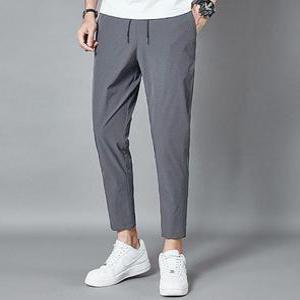 남성 7부 일자밴딩팬츠 런닝복 운동복바지 트레이닝긴바지 트레이닝 밴딩 등산바지 운동복하의