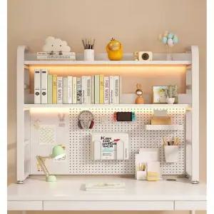 타공책상선반 멀티 데스크 책장 다용도 테이블 메모 타공판