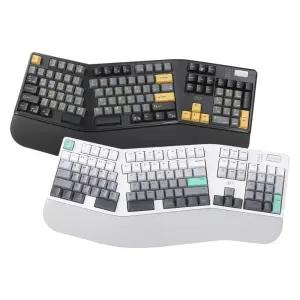 지클릭커 유,무선 블루투스 기계식 키보드 인체공학 EK600